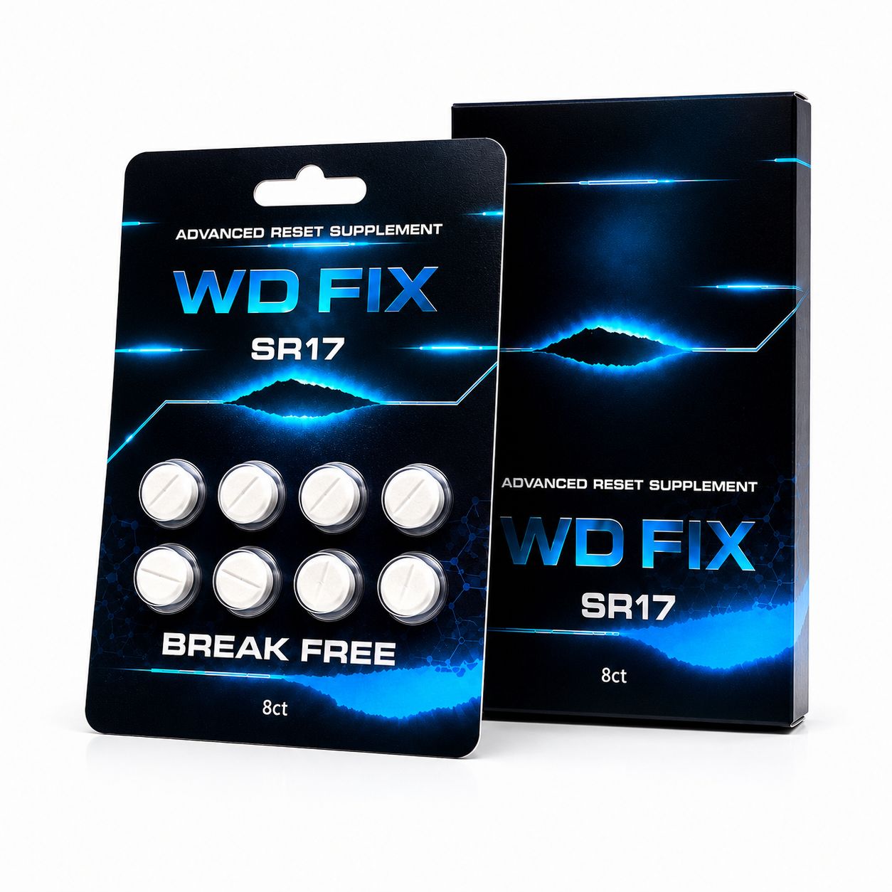 WD FIX 8ct pack with box